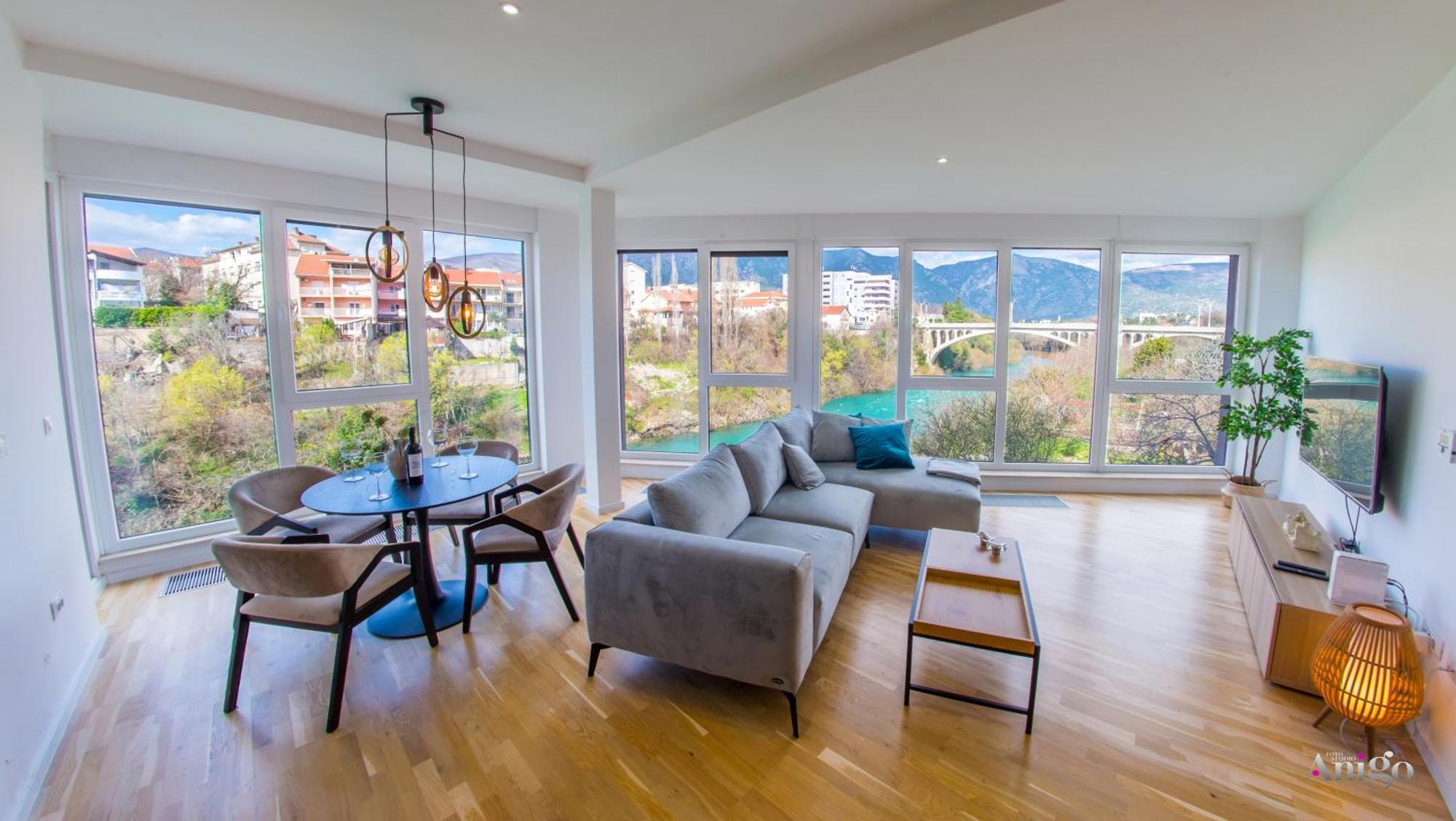 Apartment Vista Neretva Mostar Eksteriør billede
