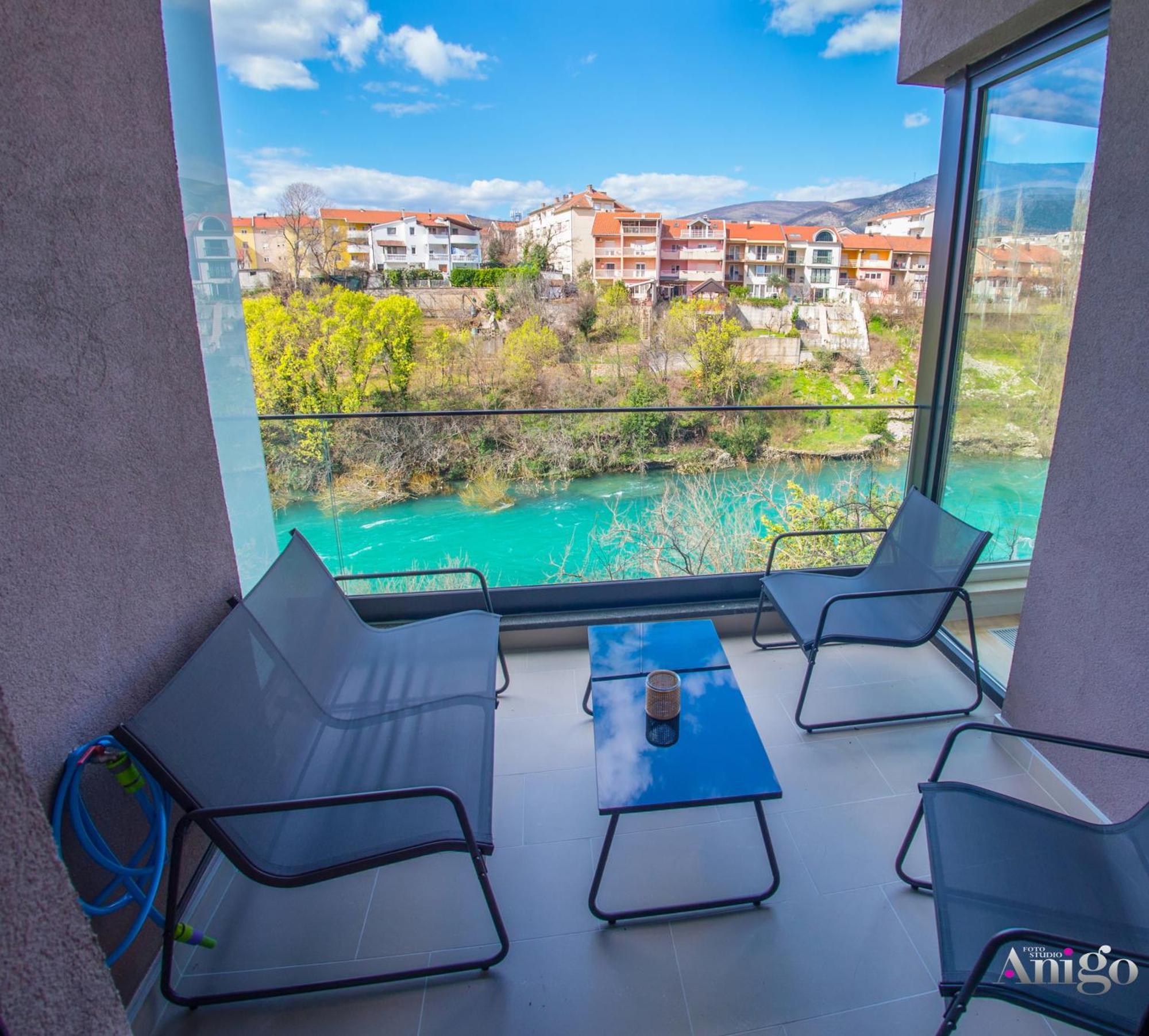 Apartment Vista Neretva Mostar Eksteriør billede