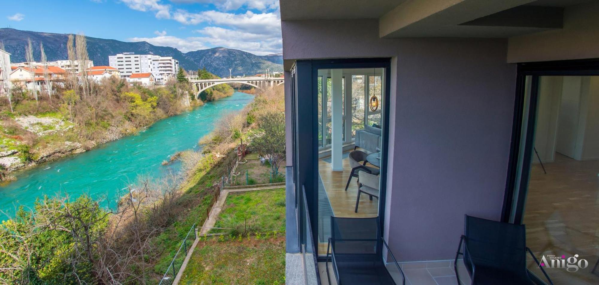 Apartment Vista Neretva Mostar Eksteriør billede