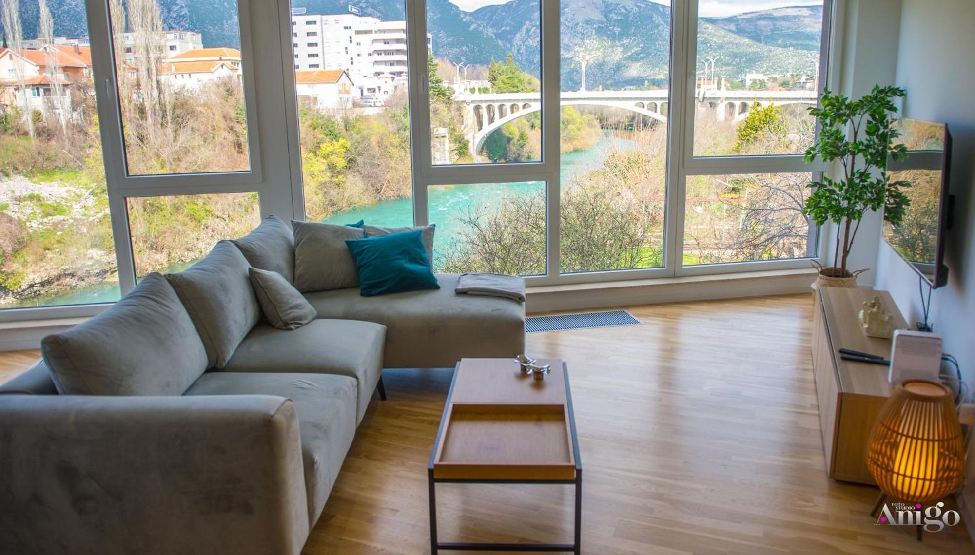 Apartment Vista Neretva Mostar Eksteriør billede